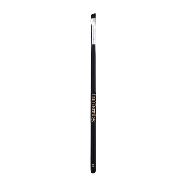 No. 21 Eyebrow Brush Angle Shaped - Mink Hair